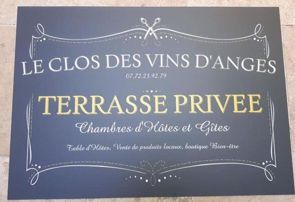 Chambre D'Hote Au Jardin Le Clos Des Vins D'Anges Saint-Pierre-des-Champs Luaran gambar